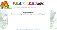 Desktop Screenshot of feathersinbc.com